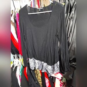 💋5/20 cable&Gauge blouse size large
